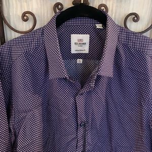 Ben Sherman TAILORING Mens Dress Shirt 16.5